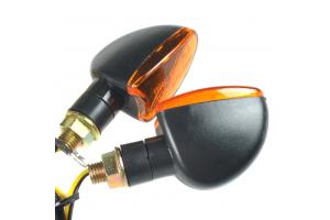 Racing Blinker kurz mit E-Nummer orange